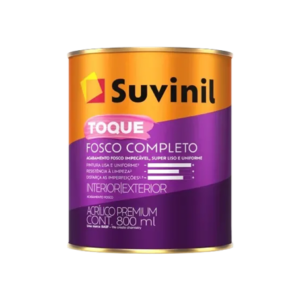 ACRILICO TOQUE FOSCO COMPLETO BC 800ML SUVINIL