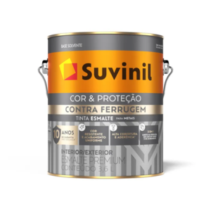 ESMALTE CONTRA FERRUGEM BRANCO 3,6LTS SUVINIL