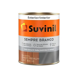 ESMALTE SEMPRE BRANCO ACETINADO 900ML SUVINIL