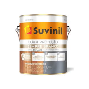 ESMALTE SEMPRE BRANCO BRILHANTE 3,6LT SUVINIL