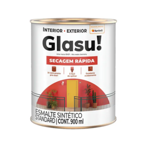ESMALTE SINTETICO BRANCO 900ML GLASU!