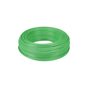 ROLO FIO FLEXIVEL 4MM VERDE 100MT RCM 750V