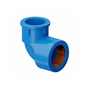 JOELHO SOLDAVEL 90º  LR 25X1/2" AZUL TIGRE