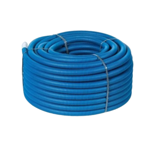 MANGUEIRA CORRUGADA 3/4" AZUL (RL 50M)