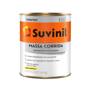 MASSA CORRIDA INTERIOR 900ML SUVINIL