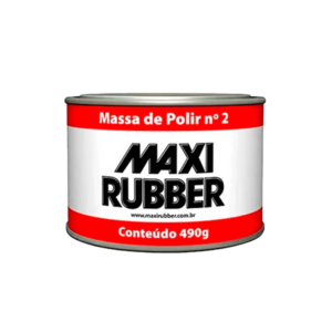 MASSA POLIR Nº02 MAXI RUBBER 490G