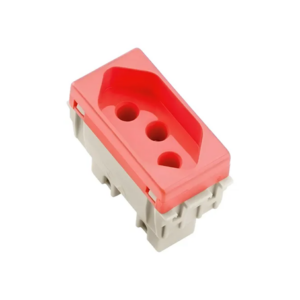 MODULO LUX2/LIZ/TABLET TOMADA 20A VERMELHO TRAMONT