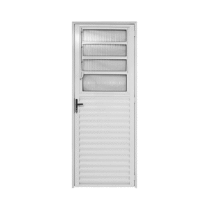 PORTA ALUMINIO BASCULANTE 80X210 ESAL DIREI BRANCA
