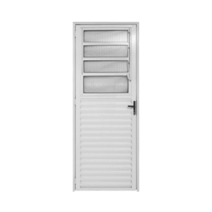 PORTA ALUMINIO BASCULANTE 80X210 ESAL ESQUE BRANCA