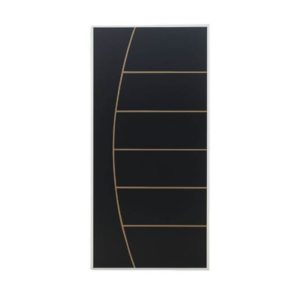 PORTA FRIZADA PADRAO PRETO NERO 80X210CM