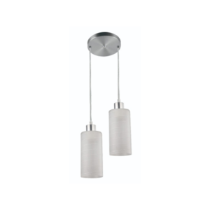PENDENTE VIDRO BLUMENAU BRANCO LISA
