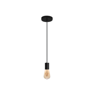 PENDENTE VINTAGE LISO PRETO BLUMENAU (887662 01)