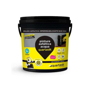 PINTURA ASFALTICA ACQUA QUARTZOLIT 3,6L