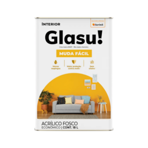 TINTA ACRILICA GLASU! AREIA 18LT MUDA FACIL