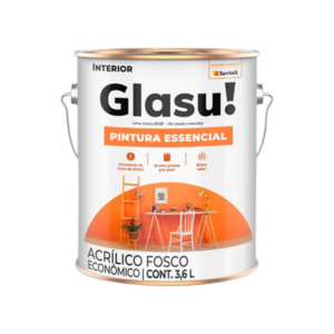 TINTA ACRILICA PINTURA ESSENCIAL GELO 3,6LTS GLASU