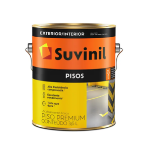 TINTA PISO PRETO 3,6LT SUVINIL