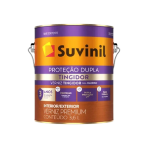 VERNIZ TINGIDOR MOGNO BRILHANTE 3,6LT SUVINIL