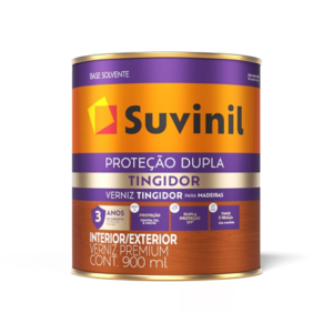 VERNIZ TINGIDOR MOGNO BRILHANTE 900ML SUVINIL