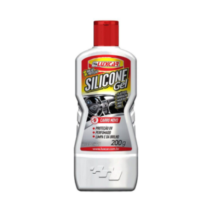 SILICONE GEL AUTO BRILHO 200GR LUXCAR