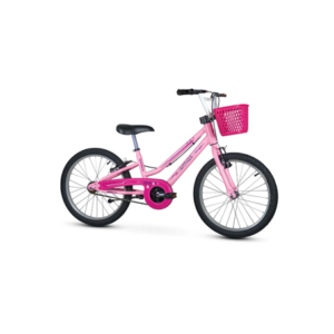 BICICLETA ARO 20 BELLA ROSA C/CESTA