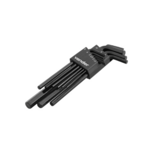 JOGO CHAVE ALLEN 1,5 A 10MM 9PC CURTA CRV VONDER