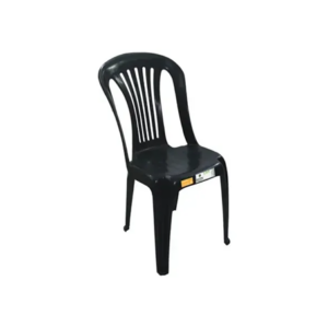 CADEIRA PLASTICO BISTRO PRETA MOVEMBA