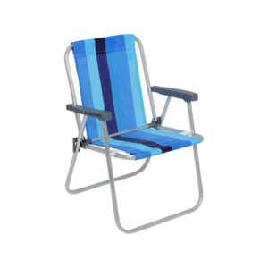 CADEIRA PRAIA BELFIX ALTA EM ALUMINIO
