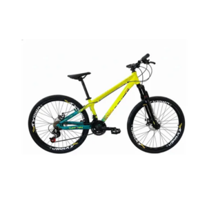 BICICLETA ARO 26 DJ TUFF X-44 ALM AMARELO VERDE