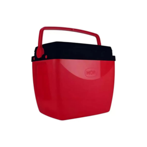 CAIXA TERMICA 18L VERMELHO/PRETO MOR
