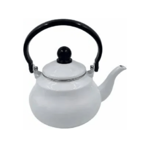 CHALEIRA ESMALTADA BRANCA 1,5L YANGZ