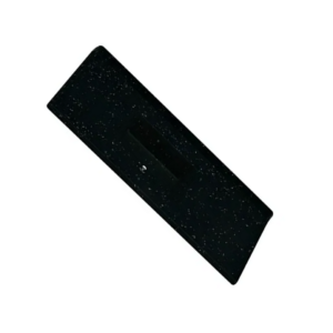 PIA SINTETICA GRANITADA PRETA AJ 120X55CM STANDART