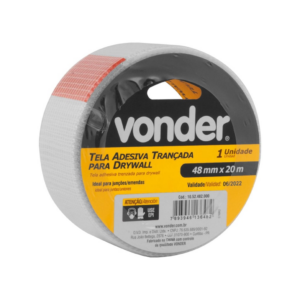 TELA TRANCADA DRYWALL VONDER 20MT 48MM