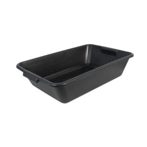 CAIXA MASSA 20L PRETA BRASIPLA
